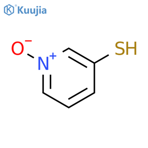 3-Pyridinethiol,1-oxide structure