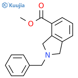 Methyl 2-benzylisoindoline-4-carboxylate structure