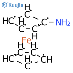 Aminoferrocene structure