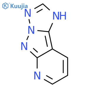 1H-[1,2,4]Triazolo[1',5':1,5]pyrazolo[3,4-b]pyridine(9CI) structure