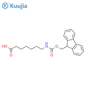 Fmoc-7-amino-heptanoic acid structure