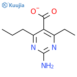 Ethyl 2-Amino-4-propyl-5-pyrimidinecarboxylate structure