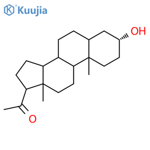 Pregnanolone structure