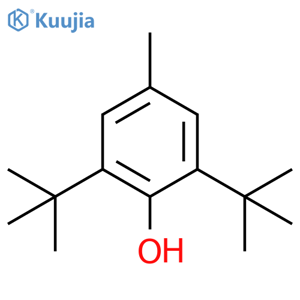 Butylated hydroxytoluene structure