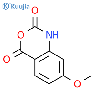 7-methoxy-2,4-dihydro-1H-3,1-benzoxazine-2,4-dione structure