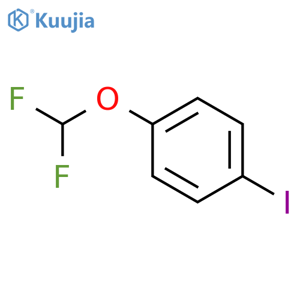 1-(Difluoromethoxy)-4-iodobenzene structure