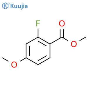 Methyl 2-fluoro-4-methoxybenzoate structure