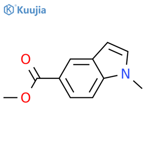 Methyl 1-methyl-1H-indole-5-carboxylate structure