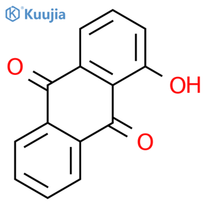 1-Hydroxyanthracene-9,10-dione structure