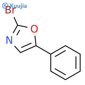 2-Bromo-5-phenyl-1,3-oxazole structure