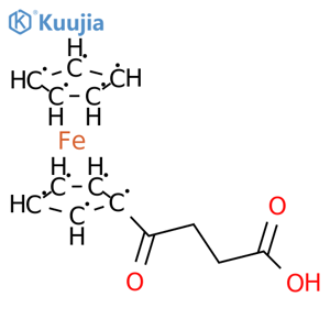 3-Ferrocenoylpropionic Acid structure