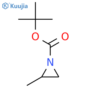 tert-Butyl 2-methylaziridine-1-carboxylate structure