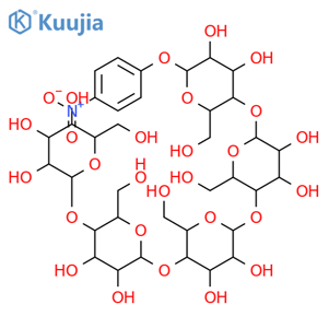 p-Nitrophenyl b-D-Cellopentaoside structure