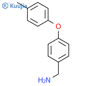 (4-(p-Tolyloxy)phenyl)methanamine structure