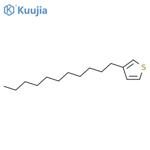 3-Undecylthiophene structure