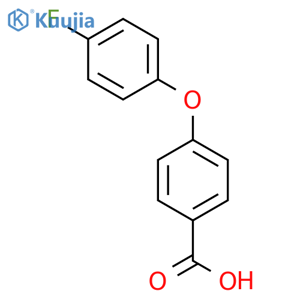 4-(4-Fluorophenoxy)benzoic acid structure