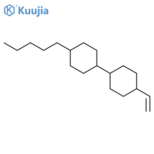 (trans,trans)-4-Pentyl-4'-vinyl-1,1'-bi(cyclohexane) structure