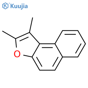 Naphtho[2,1-b]furan, 1,2-dimethyl- structure