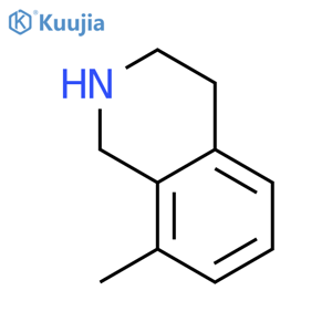 8-Methyl-1,2,3,4-tetrahydroisoquinoline structure