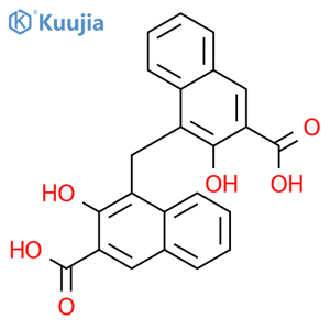 Pamoic Acid structure