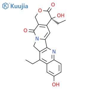 10,19-diethyl-7,19-dihydroxy-17-oxa-3,13-diazapentacyclo11.8.0.0^{2,11}.0^{4,9}.0^{15,20}henicosa-1(21),2,4,6,8,10,15(20)-heptaene-14,18-dione structure