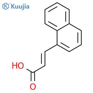 3-(1-Naphthyl)acrylic Acid structure