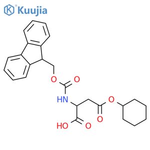Fmoc-Asp(OcHex)-OH structure