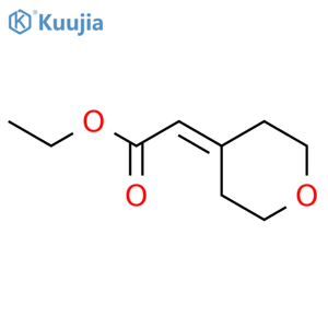 ethyl 2-tetrahydropyran-4-ylideneacetate structure