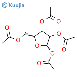 1,2,3,5-Tetra-O-acetyl b-D-Ribofuranose structure