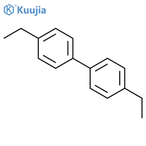 4,4'-Diethylbiphenyl structure