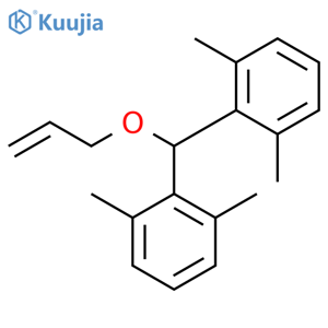 1,1'-(2-propenyloxy)methylenebis2,6-dimethyl-Benzene structure