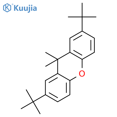 2,7-Di-tert-butyl-9,9-dimethyl-9H-xanthene structure