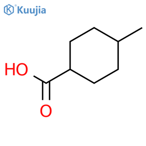 trans-4-methylcyclohexane-1-carboxylic acid structure