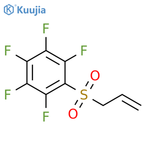 1,2,3,4,5-Pentafluoro-6-(2-propen-1-ylsulfonyl)benzene structure