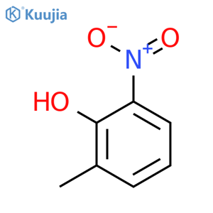 2-Methyl-6-nitrophenol structure