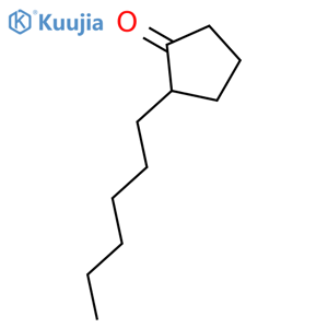 2-Hexylcyclopentanone (95%) structure