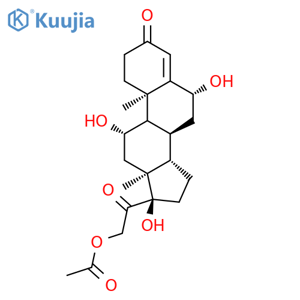 21-O-Acetyl 6β-Hydroxy Cortisol structure