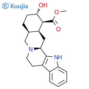 Yohimban-16-carboxylicacid, 17-hydroxy-, methyl ester, (16b,17a,20a)- structure