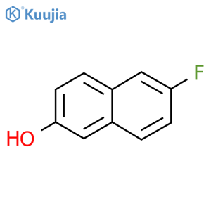 2-Naphthalenol,6-fluoro- structure