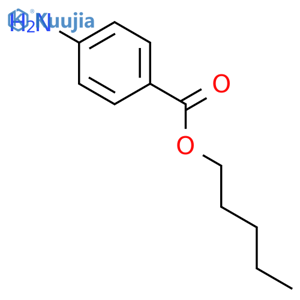 Pentyl 4-aminobenzoate structure