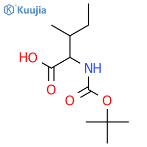 Boc-L-Ile-OH structure