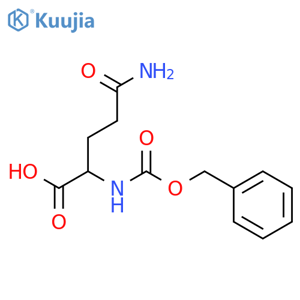 N2-Cbz-D-glutamine structure