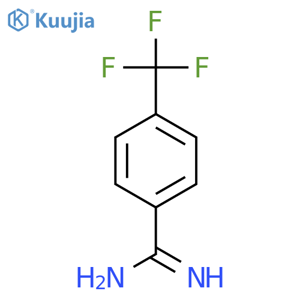 4-(trifluoromethyl)benzene-1-carboximidamide structure