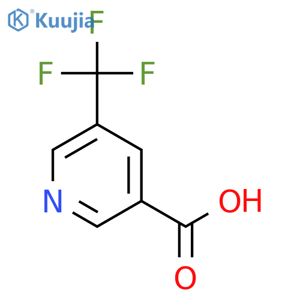 5-(Trifluoromethyl)pyridine-3-carboxylic acid structure