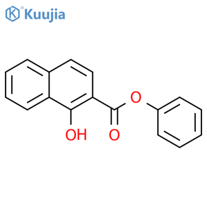 Phenyl 1-hydroxy-2-naphthoate structure