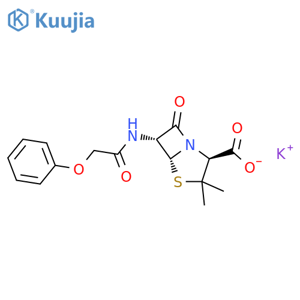 Penicillin V Potassium structure