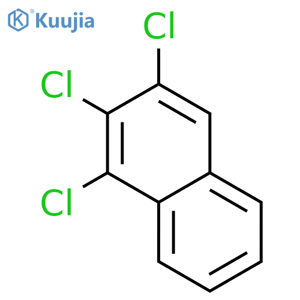 Naphthalene, trichloro- structure