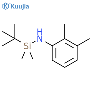 Silanamine, 1-(1,1-dimethylethyl)-N-(2,3-dimethylphenyl)-1,1-dimethyl- structure