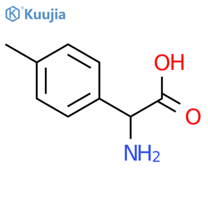 2-Amino-2-(4-methylphenyl)acetic Acid structure