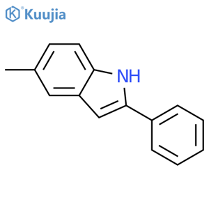 5-Methyl-2-phenylindole structure